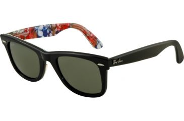 Image of Ray-Ban Original Wayfarer Prescription Sunglasses RB2140  RB2140-1136-5022 - Lens Diameter 50 mm, Frame Color Top Black on Texture S