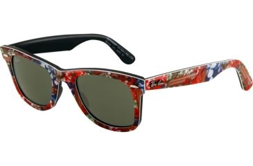 Image of Ray-Ban Original Wayfarer Prescription Sunglasses RB2140  RB2140-1137-5022 - Lens Diameter 50 mm, Frame Color Top Texture Surf on BL