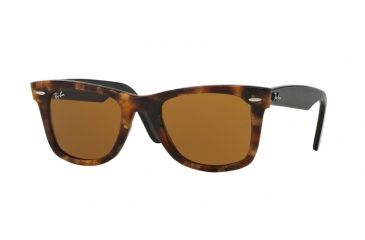 Image of Ray-Ban Original Wayfarer Prescription Sunglasses RB2140 RB2140-1187-50 - Lens Diameter 50 mm, Frame Color Havana Brown Effect Aged