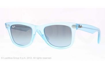 Image of Ray-Ban Original Wayfarer Prescription Sunglasses RB2140  RB2140-60554M-50 - Lens Diameter 50 mm, Frame Color Demi Gloss Ice
