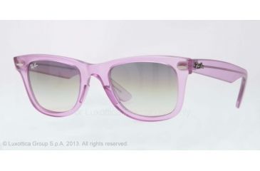 Image of Ray-Ban Original Wayfarer Prescription Sunglasses RB2140  RB2140-605632-50 - Lens Diameter 50 mm, Frame Color Demi Gloss Violet