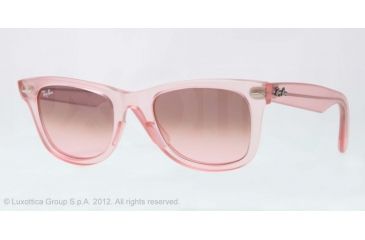 Image of Ray-Ban Original Wayfarer Prescription Sunglasses RB2140  RB2140-6057X3-50 - Lens Diameter 50 mm, Frame Color Demi Gloss Pink