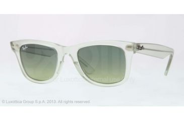 Image of Ray-Ban Original Wayfarer Prescription Sunglasses RB2140  RB2140-60583M-50 - Lens Diameter 50 mm, Frame Color Demi Gloss Green