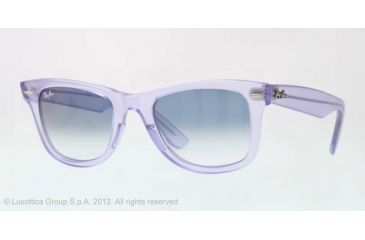 Image of Ray-Ban Original Wayfarer Prescription Sunglasses RB2140  RB2140-60603F-50 - Lens Diameter 50 mm, Frame Color Demi Gloss Lilac