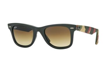 Image of Ray-Ban Original Wayfarer Prescription Sunglasses RB2140 RB2140-606285-50 - Lens Diameter 50 mm, Frame Color Matte Military Green