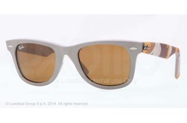 Image of Ray-Ban Original Wayfarer Prescription Sunglasses RB2140  RB2140-6063-50 - Lens Diameter 50 mm, Frame Color Matte Beige