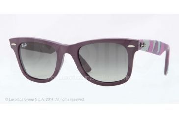 Image of Ray-Ban Original Wayfarer Prescription Sunglasses RB2140  RB2140-606471-50 - Lens Diameter 50 mm, Frame Color Matte Violet