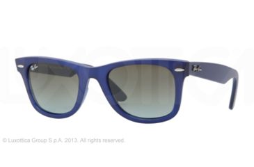 Image of Ray-Ban Original Wayfarer Prescription Sunglasses RB2140  RB2140-887-96-5418 - Lens Diameter 54 mm, Frame Color Matte Blue