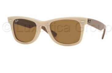 Image of Ray-Ban Original Wayfarer Prescription Sunglasses RB2140  RB2140-965-5022 - Lens Diameter: 50 mm, Frame Color: Dark Sand