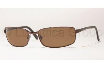Image of Ray-Ban RB3194 Sunglasses with No-Line Progressive Rx Prescription Lenses RB3194-014-83-5917 - Lens Diameter: 59 mm, Frame Color: Brown