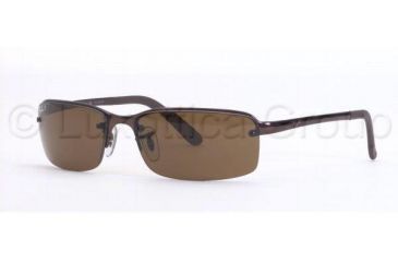 Image of Ray-Ban Bifocal Sunglasses RB3217 with Lined Bi-Focal Rx Prescription Lenses RB3217-014-83-5815 - Lens Diameter: 58 mm, Frame Color: Brown