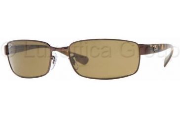 Image of Ray-Ban Prescription Sunglasses RB3364 RB3364-014-57-5917 - Lens Diameter: 59 mm, Frame Color: Brown