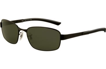 Image of Ray-Ban RB3413 Progressive Sunglasses - Black Frame / 59 mm Prescription Lenses, 002-5918
