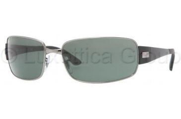 Image of Ray-Ban Bifocal Sunglasses RB3421 with Lined Bi-Focal Rx Prescription Lenses RB3421-004-71-6517 - Frame Color: Gunmetal, Lens Diameter: 65 mm