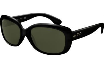 Image of Ray-Ban RB 4101 Sunglasses Styles - Black Frame / Crystal Green Lenses, 601-5817