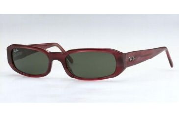 Image of Ray-Ban Sunglasses Casual Lifestyle RB2127-901-5218 52 mm Lense Diameter / Black Frame w/ Green Lenses
