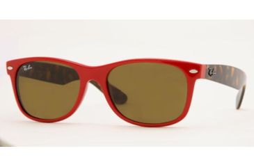 Image of Ray-Ban RB2132 SV Prescription Sunglasses w/ Red Ferrari Frame / 52 mm Prescription Lenses, 726-5218