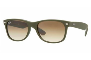 Image of Ray-Ban RB2132 SV Prescription Sunglasses - Camo Green Rubber Frame / 52 mm Prescription Lenses, 812-51-5218