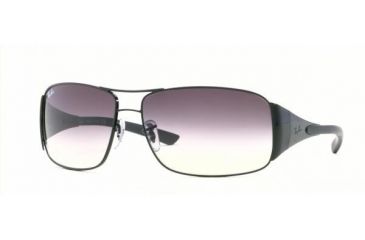 Image of Ray-Ban RB3320 Progressive Sunglasses - Black Frame / 64 mm Prescription Lenses, 002-8G-6414