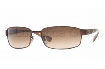 Image of Ray-Ban RB3364 SV Prescription Sunglasses - Brown Frame / 59 mm Prescription Lenses, 014-51-5917