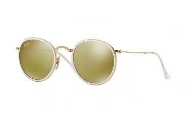 Image of Ray-Ban RB3517 Single Vision Prescription Sunglasses RB3517-001-93-48 - Lens Diameter 48 mm, Frame Color Gold