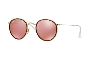 Image of Ray-Ban RB3517 Single Vision Prescription Sunglasses RB3517-001-Z2-51 - Lens Diameter 51 mm, Frame Color Gold