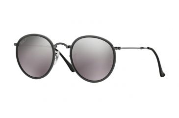 Image of Ray-Ban RB3517 Single Vision Prescription Sunglasses RB3517-029-N8-51 - Lens Diameter 51 mm, Frame Color Matte Gunmetal