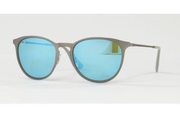 Image of Ray-Ban RB3539 Progressive Prescription Sunglasses RB3539-9015B4-54 - Lens Diameter 54 mm, Frame Color Rubber Gunmetal