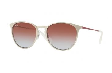 Image of Ray-Ban RB3539 Progressive Prescription Sunglasses RB3539-9079I8-54 - Lens Diameter 54 mm, Frame Color Brusched Silver