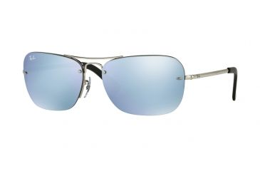 Image of Ray-Ban RB3541 Bifocal Prescription Sunglasses RB3541-003-30-61 - Lens Diameter 61 mm, Frame Color Silver