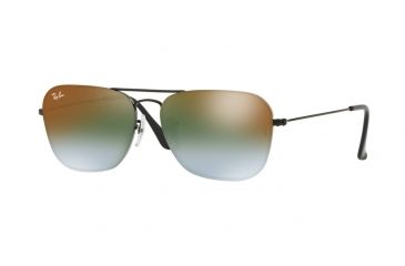 Image of Ray-Ban RB3603 Bifocal Prescription Sunglasses RB3603-002-T0-56 - Lens Diameter 56 mm, Frame Color Black