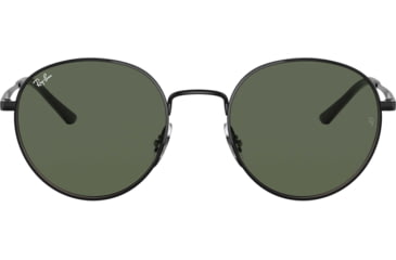 Image of Ray-Ban RB3681 Sunglasses, Dark Green Lenses, Black, 50, RB3681-002-71-50