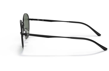 Image of Ray-Ban RB3681 Sunglasses, Dark Green Lenses, Black, 50, RB3681-002-71-50