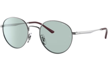 Image of Ray-Ban RB3681 Sunglasses, Evolve Photo Green to Blue Lenses, Gunmetal, 50, RB3681-9226Q5-50