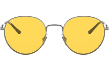 Image of Ray-Ban RB3681 Sunglasses, Evolve Photo Yellow to Green Lenses, Gunmetal, 50, RB3681-004-Q1-50