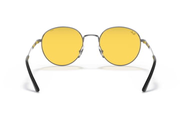 Image of Ray-Ban RB3681 Sunglasses, Evolve Photo Yellow to Green Lenses, Gunmetal, 50, RB3681-004-Q1-50