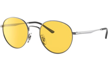 Image of Ray-Ban RB3681 Sunglasses, Evolve Photo Yellow to Green Lenses, Gunmetal, 50, RB3681-004-Q1-50