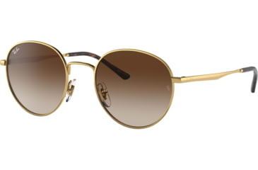 Image of Ray-Ban RB3681 Sunglasses, Gradient Brown Lenses, Arista, 50, RB3681-001-13-50