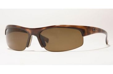 Image of Ray-Ban RB 4039 Sunglasses Styles - Havana Frame / Polarized Brown Lenses, 642-83-6316