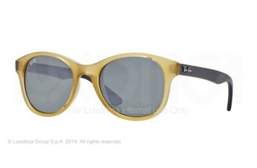 Image of Ray-Ban RB4203 Progressive Prescription Sunglasses RB4203-604340-51 - Lens Diameter 51 mm, Frame Color Opaline Yellow