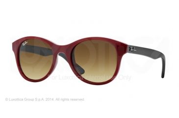 Image of Ray-Ban RB4203 Progressive Prescription Sunglasses RB4203-604485-51 - Lens Diameter 51 mm, Frame Color Red