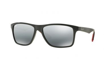 Image of Ray-Ban RB4234 Single Vision Prescription Sunglasses RB4234-618588-58 - Lens Diameter 58 mm, Frame Color Grey