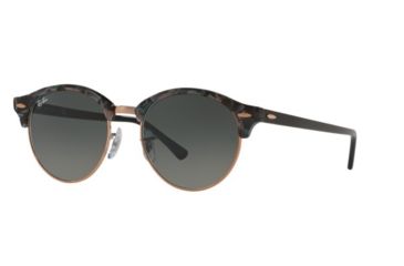 Image of Ray-Ban RB4246 Single Vision Prescription Sunglasses, 51mm, Spotted Grey/Green, RB4246-125571-51-SV