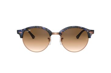 Image of Ray-Ban RB4246 Single Vision Prescription Sunglasses, 51mm, Spotted Brown/Blue, RB4246-125651-51-SV