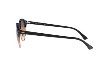 Image of Ray-Ban RB4246 Single Vision Prescription Sunglasses, 51mm, Spotted Brown/Blue, RB4246-125651-51-SV