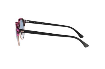 Image of Ray-Ban RB4246 Single Vision Prescription Sunglasses, 51mm, Spotted Grey/Violet, RB4246-12573F-51-SV