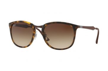 Image of Ray-Ban RB4299 Progressive Prescription Sunglasses, 56mm, Light Havana, RB4299-710-13-56-PRO