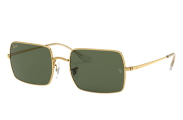 Image of Ray-Ban RECTANGLE RB1969 Sunglasses 919631-54 - , Green Lenses