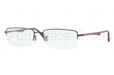 Image of Ray-Ban RX6212 Eyeglass Frames 2340-5117 - Matte Black Frame