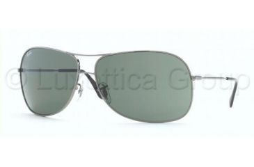 Image of Ray-Ban Bifocal Sunglasses RB3267 with Lined Bi-Focal Rx Prescription Lenses RB3267-004-71-6913 - Frame Color: Gunmetal, Lens Diameter: 69 mm